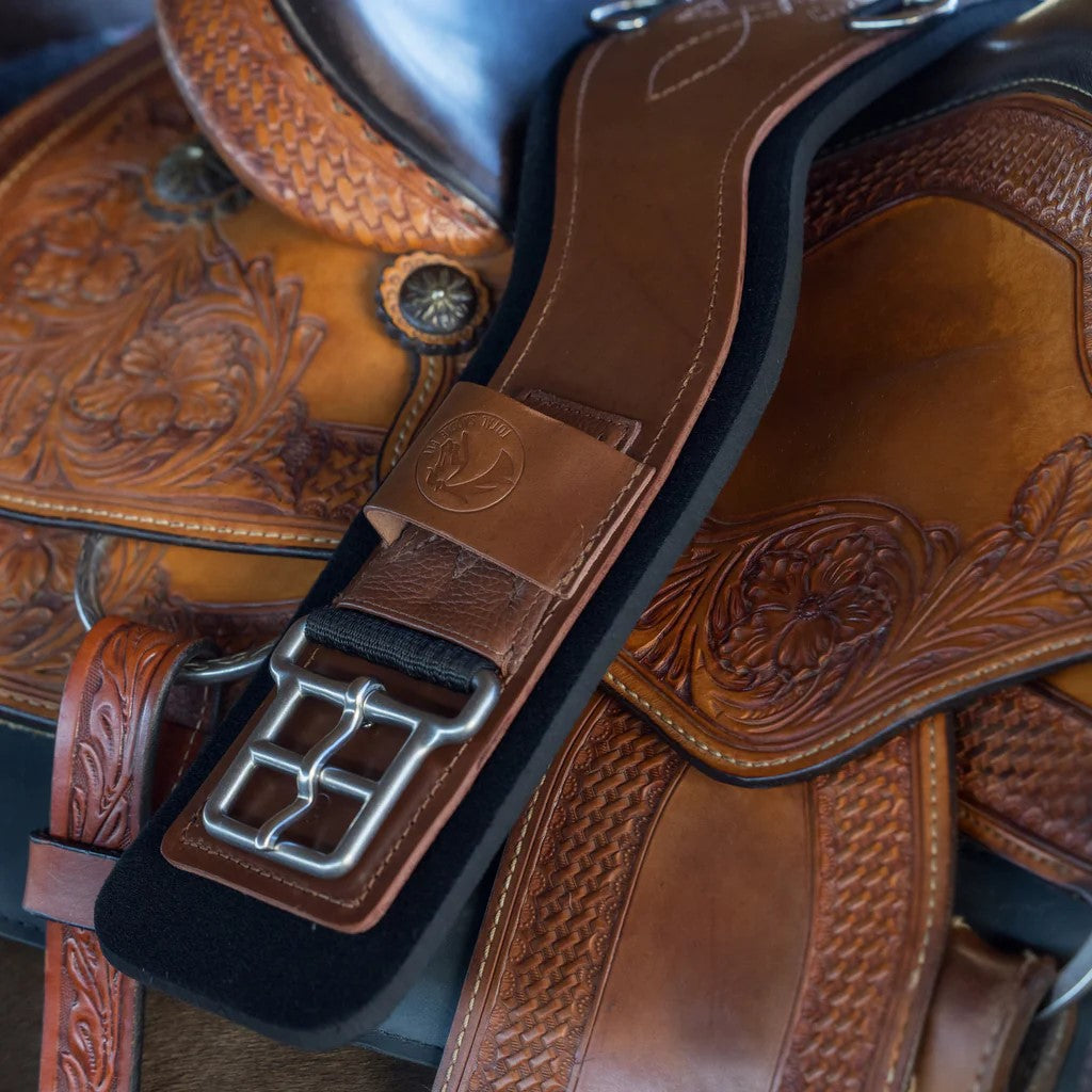 Total Saddle Fit - Shoulder Relief Cinch - Western Brown