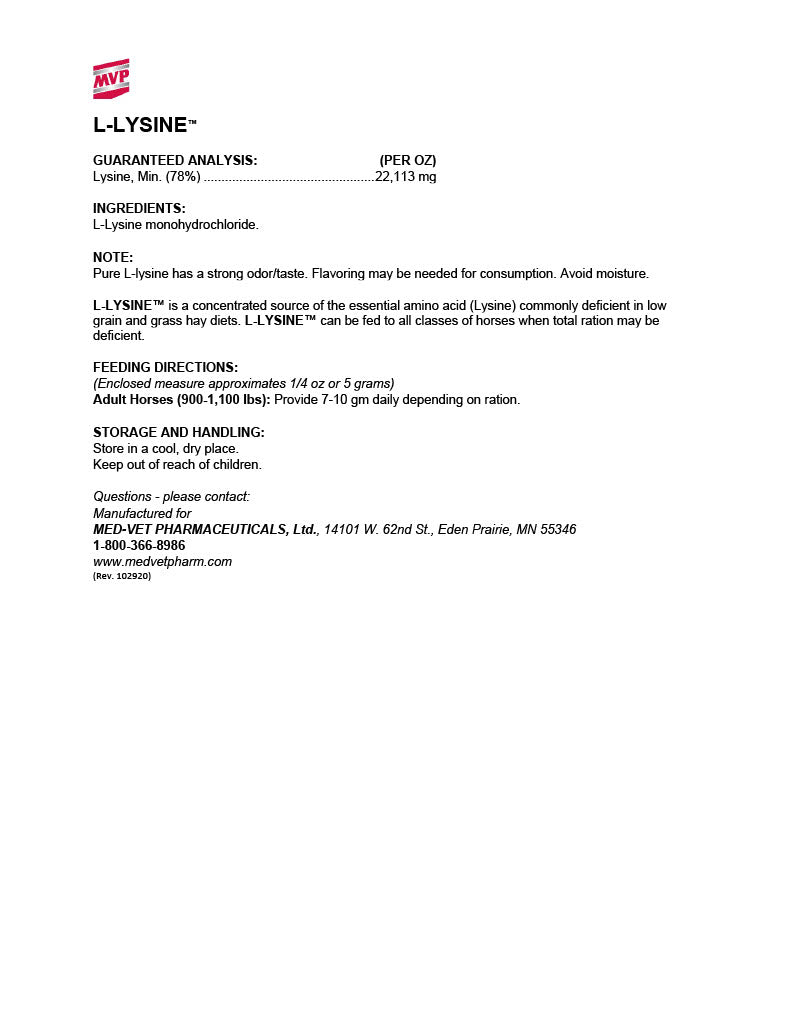 L-Lysine (Pure)