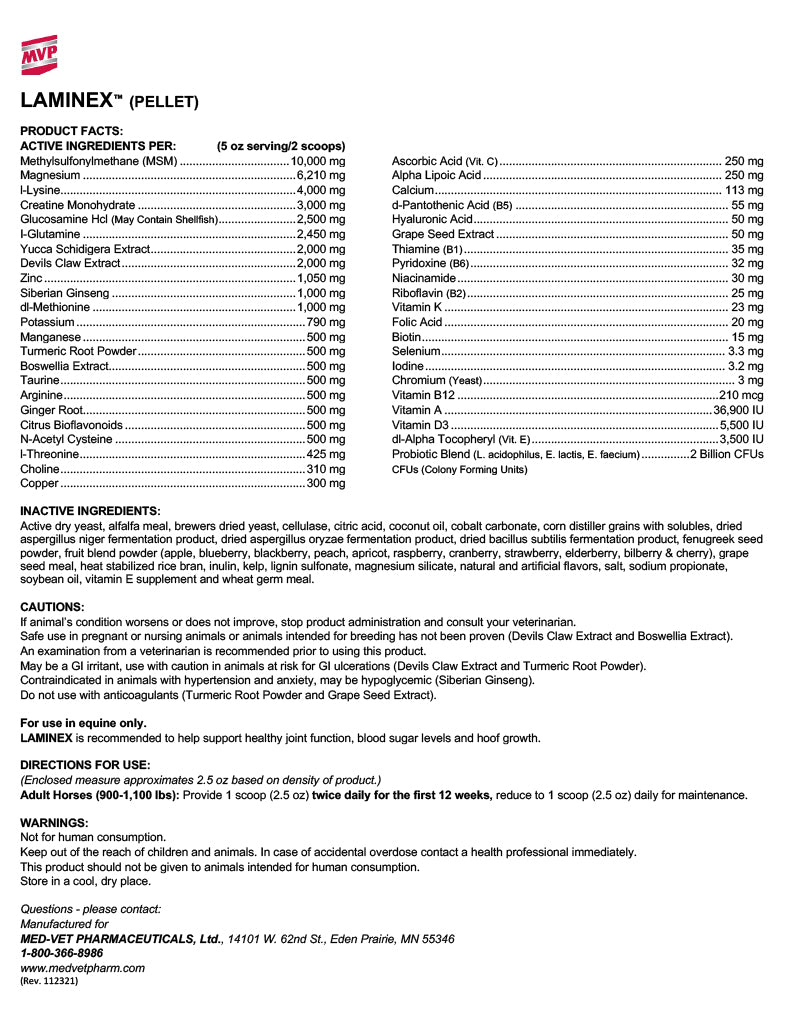 Laminex (Pellets) Laminex (Pellets)