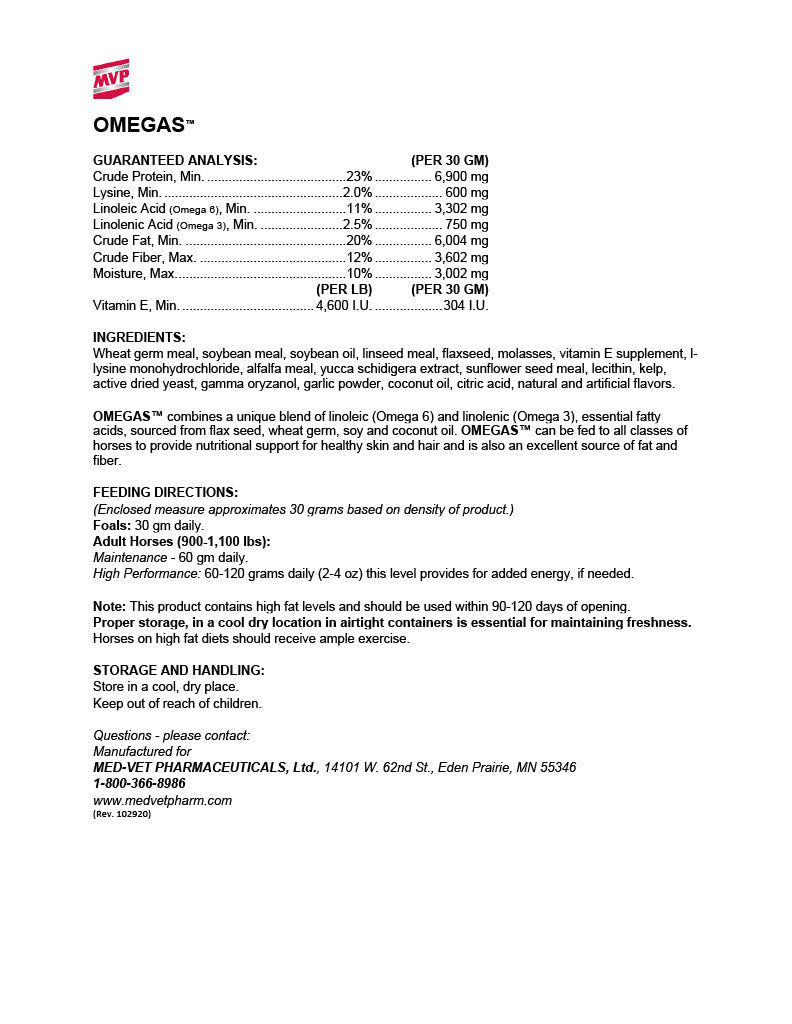 Omegas (Meal)