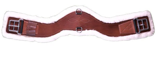 Total Saddle Fit - Shoulder Relief Cinch - Western Brown