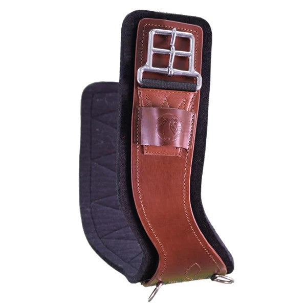 Total Saddle Fit - Shoulder Relief Cinch - Western Brown