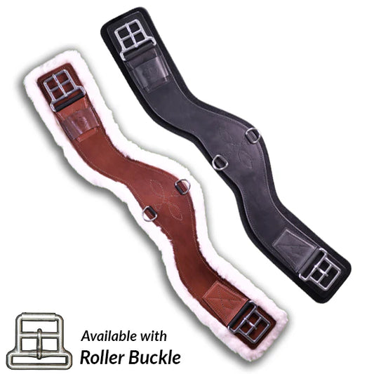 Total Saddle Fit - Shoulder Relief Cinch - Western Brown/Black-manufactured 2025