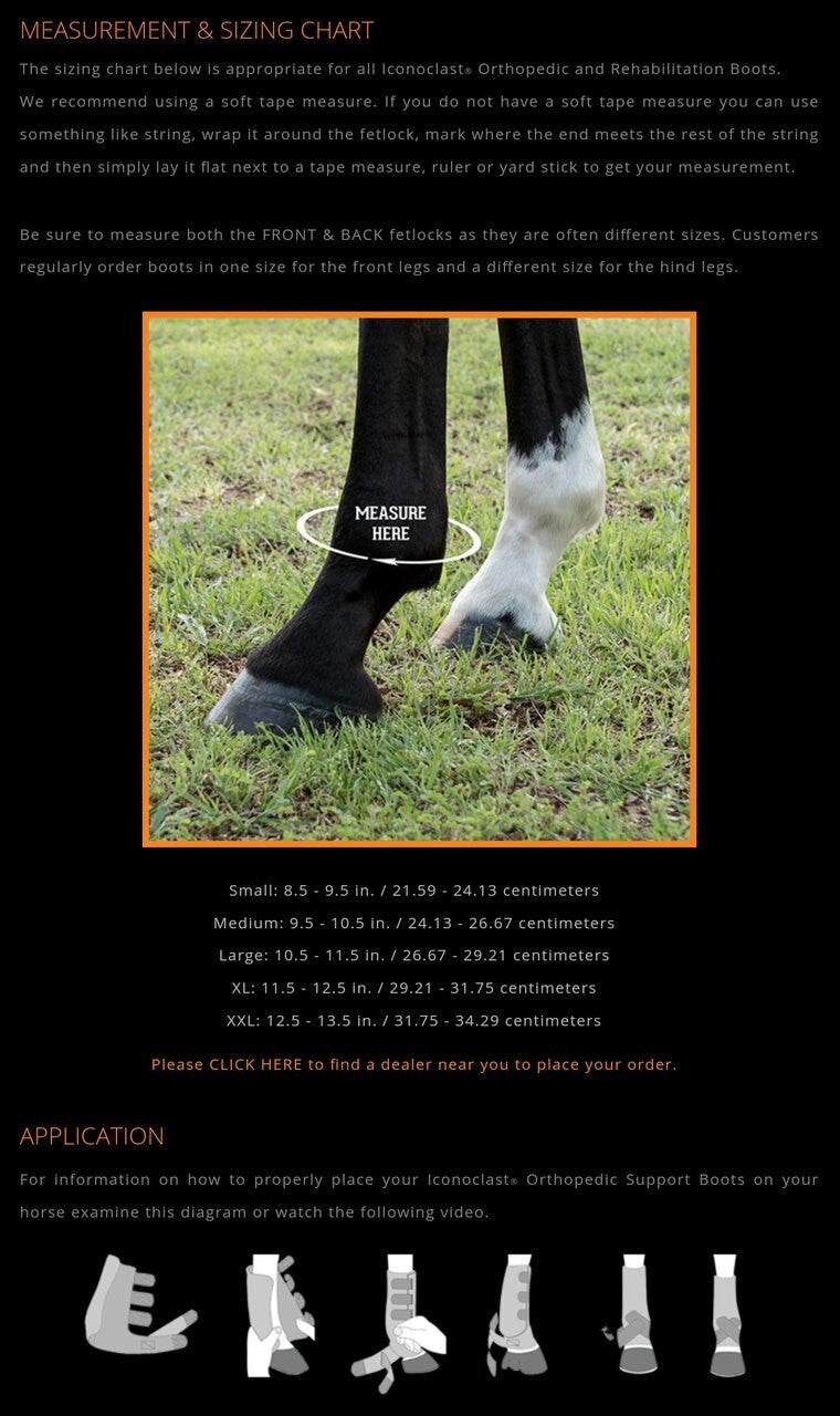Iconoclast Orthopedic Boot Front
